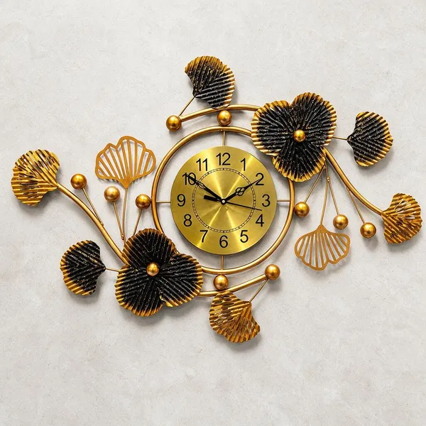 Multicolor_Metal_Wall_Clock_For_Living_Room,_Bedroom,_Entryway