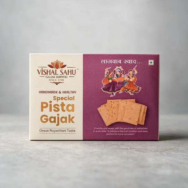 Pistachio_Garnished_Layered_Sesame_Jaggery_Gajak