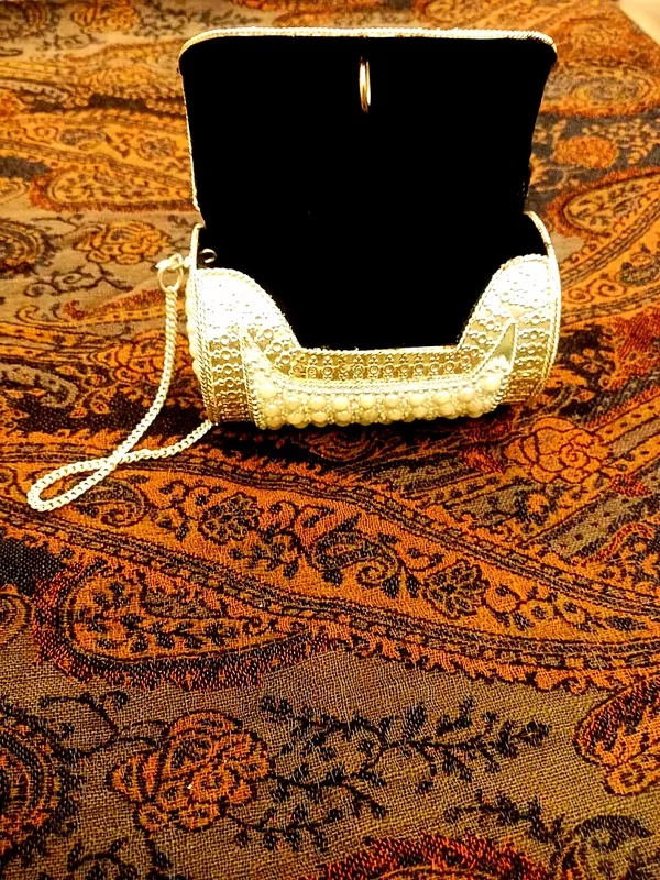 Silver_Embellished_Sling_Clutch_for_Women