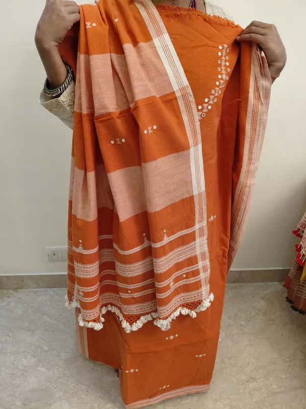 Orange_Embroidered_Straight_Kurta_Set_for_Women
