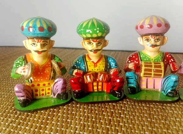 Rajasthani_Folk_Musician_Decorative_Figurine_Set