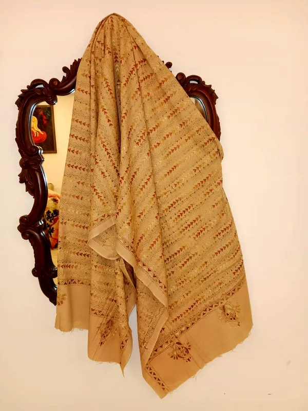 Cream_Embroidered_Saree_for_Women
