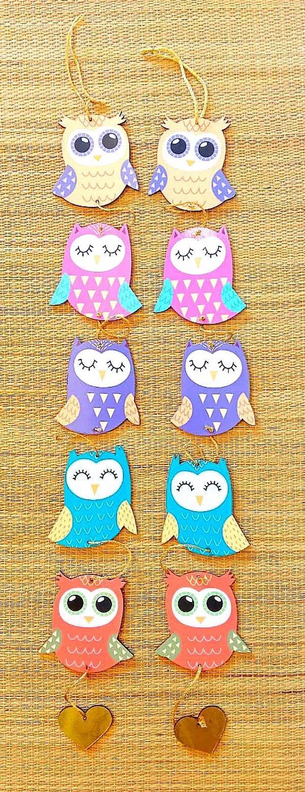 Multicolour_Owl_Hanging_Decorative_Set