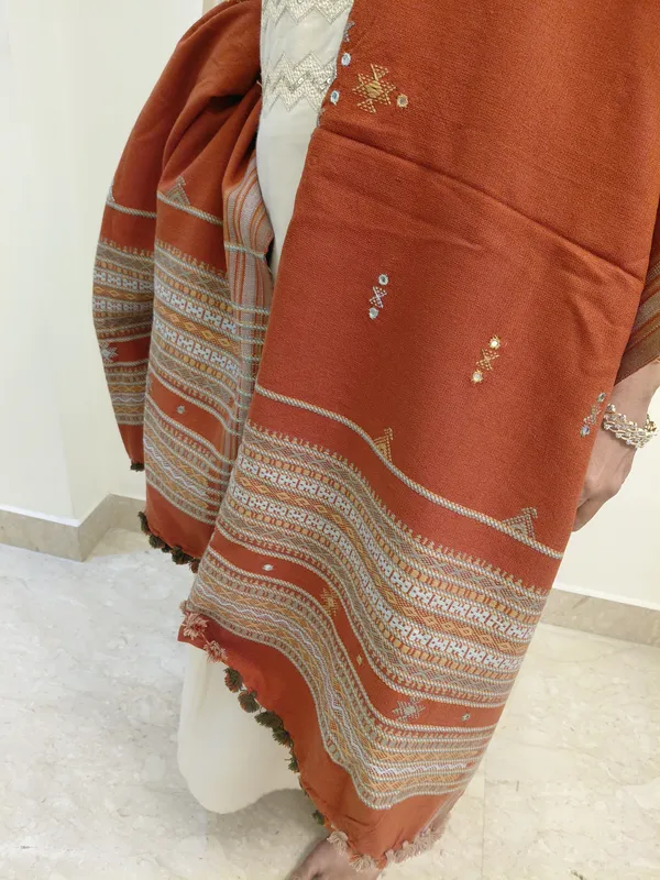 Rust_Embroidered_Wrap_Shawl_for_Women
