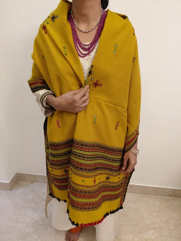 Mustard_Embroidered_Dupatta_for_Women
