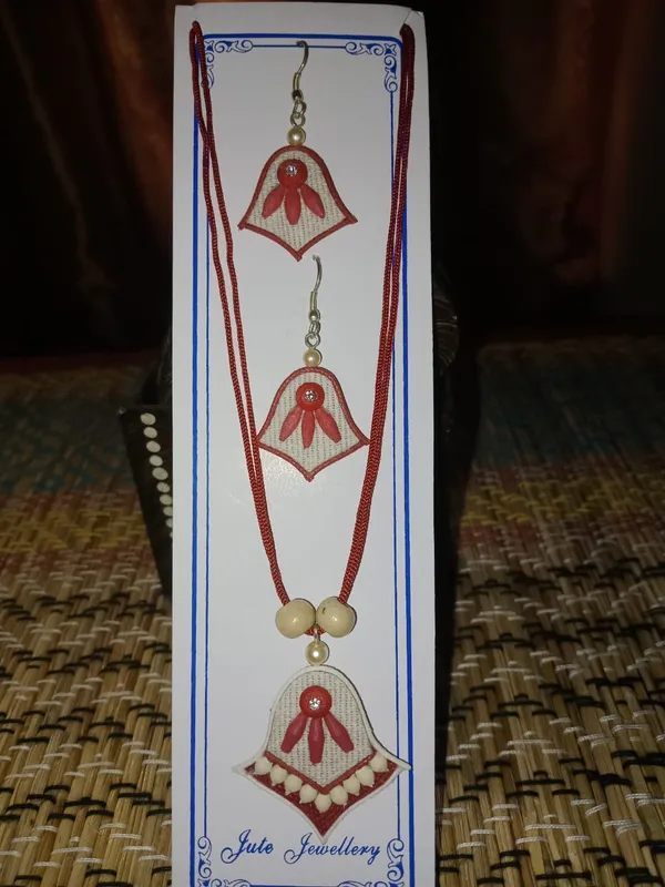 Red_Jute_Jewellery_Set_for_Women