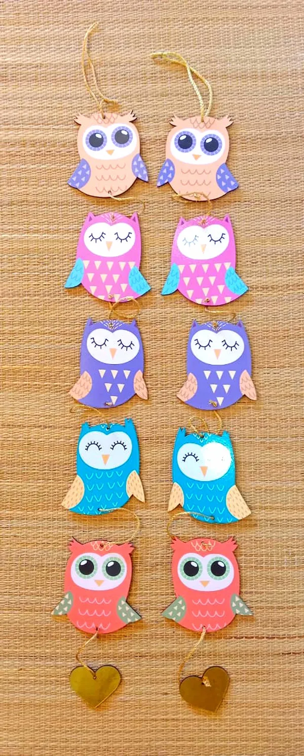 Multicolour_Owl_Hanging_Decorative_Set
