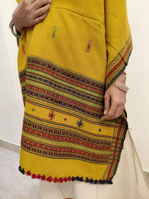 Mustard_Yellow_Printed_Dupatta_For_Women