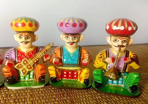 Rajasthani_Folk_Musician_Decorative_Figurine_Set