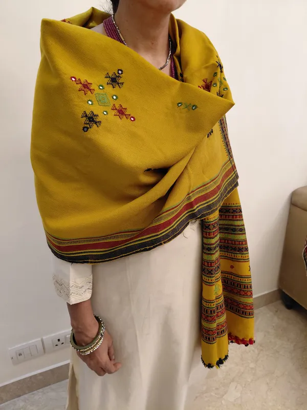 Mustard_Yellow_Printed_Dupatta_For_Women