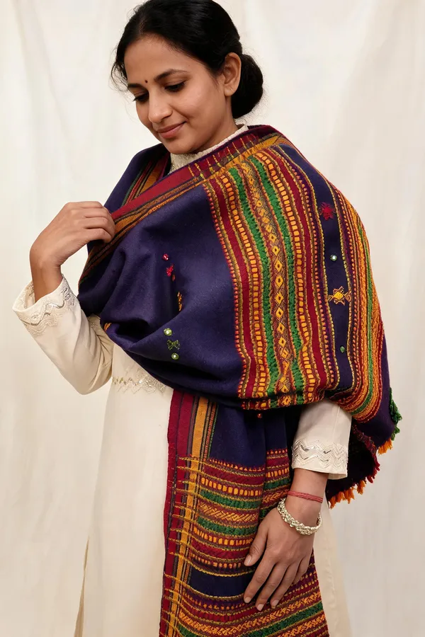 Purple_Printed_Dupatta_For_Women