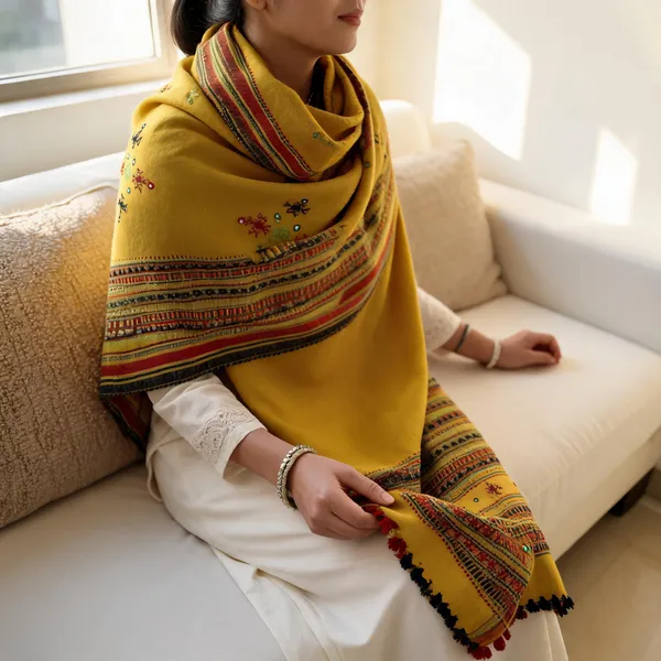 Mustard_Yellow_Printed_Dupatta_For_Women