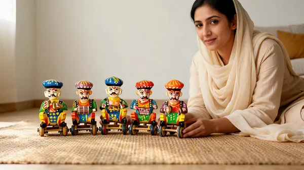 Wood_Traditional_Multicolour_Rajasthani_Musician_Figurine_Set