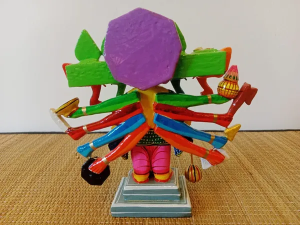 Multicolour_Painted_Panchmukhi_Ganesha_Idol