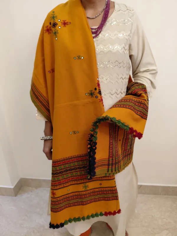 Mustard_Embroidered_Dupatta_for_Women