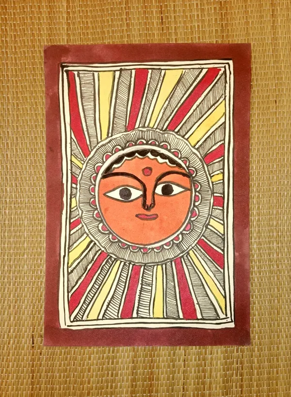 Fabric_Madhubani_Sun_Face_Wall_Art