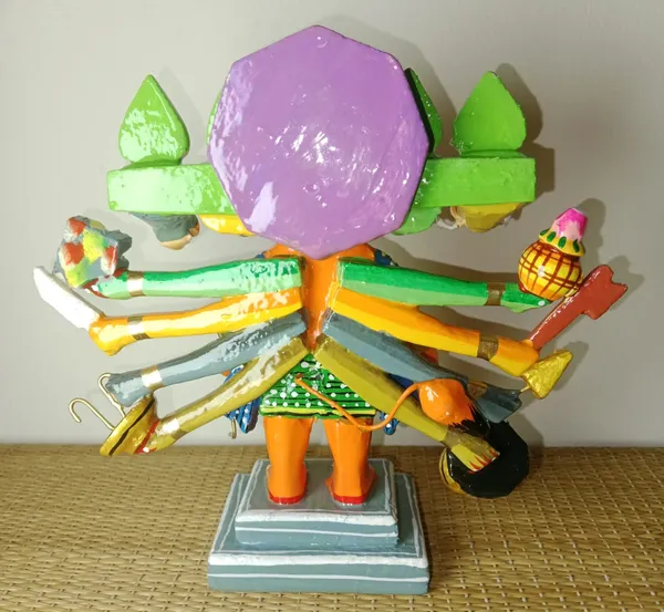 Handpainted_Panchmukhi_Hanuman_Decorative_Idol