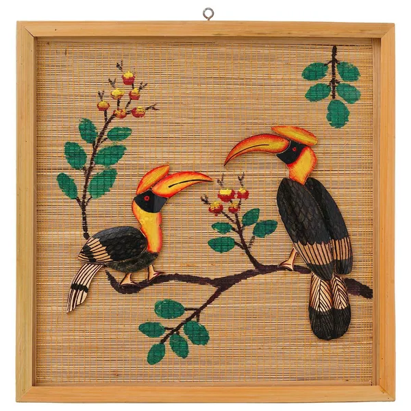 Bamboo_Art_Couple_Hornbill_Painting_For_Home_Decor_Bamboo_Art_Gift_For_Multiple_Occasions