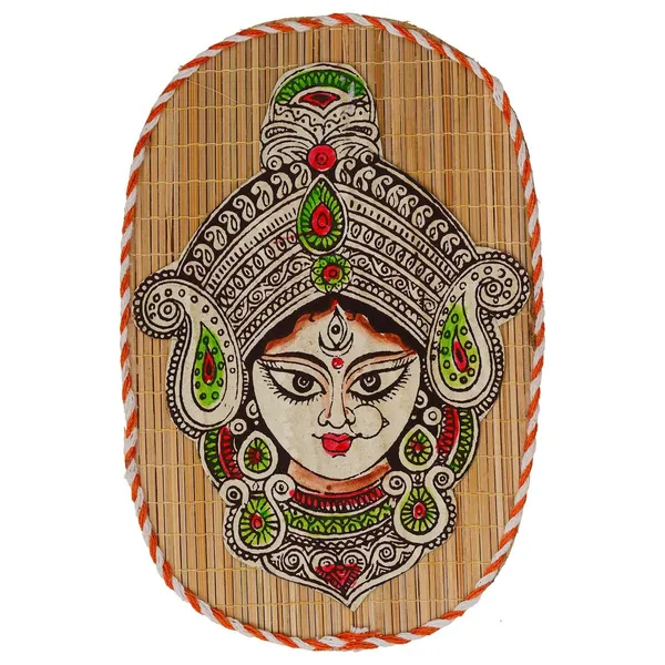Oval_Shaped_Design_Bamboo_Hand_Crafted_Wall_Hangings_Durga_Ji_For_Home_Decor_Bamboo_Art_For_Wall_Decor