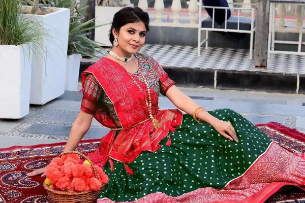 Women_S_Traditional_Bandhani_Ghagra_Choli_With_Dupatta_Navratri_Festive_Wear