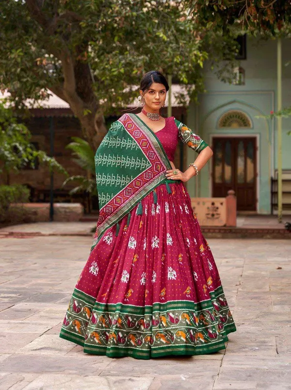 Women_S_Traditional_Printed_Lehenga_Choli_Set_With_Bandhani_Dupatta_Festive_Navratri_Wear