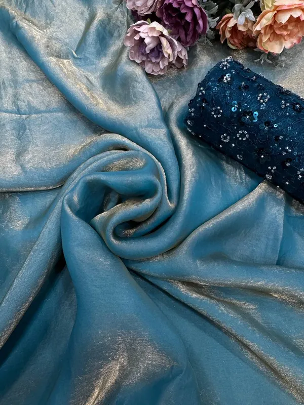 Women_S_Lustrous_Teal_Tissue_Silk_Saree_With_All_Over_Sequin_Embellished_Blouse_Piece