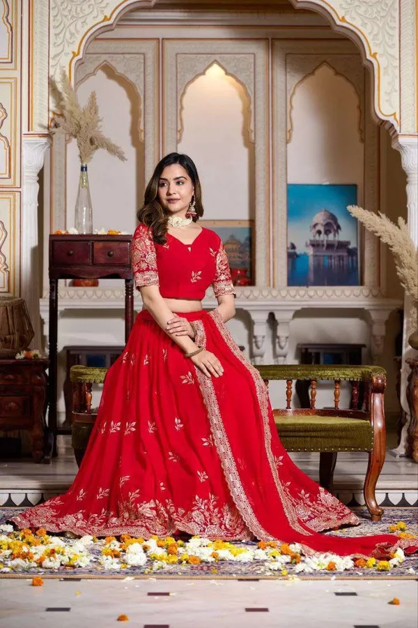 Women_S_Embroidered_Lehenga_Choli_With_Net_Dupatta_Festive_Wedding_Wear_Set