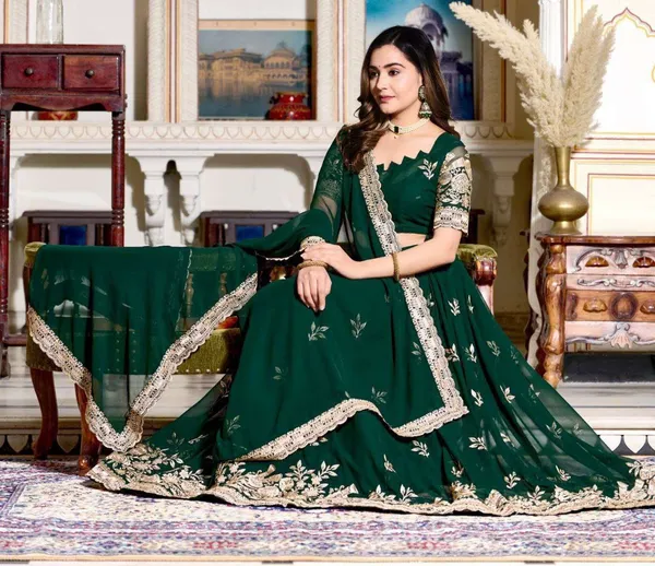 Women_S_Embroidered_Lehenga_Choli_With_Net_Dupatta_Festive_Wedding_Wear_Set
