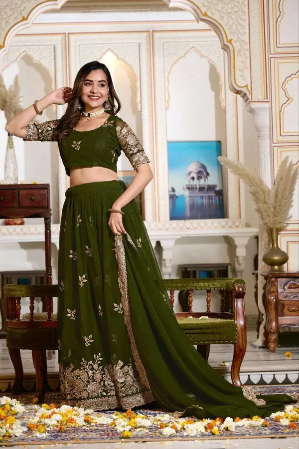Women_S_Embroidered_Lehenga_Choli_With_Net_Dupatta_Festive_Wedding_Wear_Set