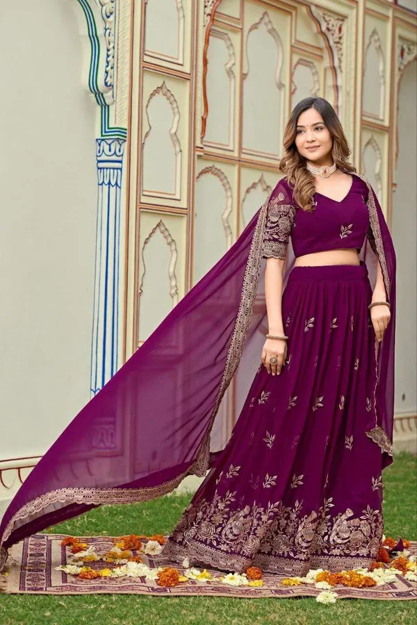 Women_S_Embroidered_Lehenga_Choli_With_Net_Dupatta_Festive_Wedding_Wear_Set