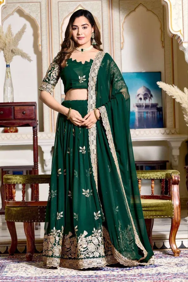Women_S_Embroidered_Lehenga_Choli_With_Net_Dupatta_Festive_Wedding_Wear_Set