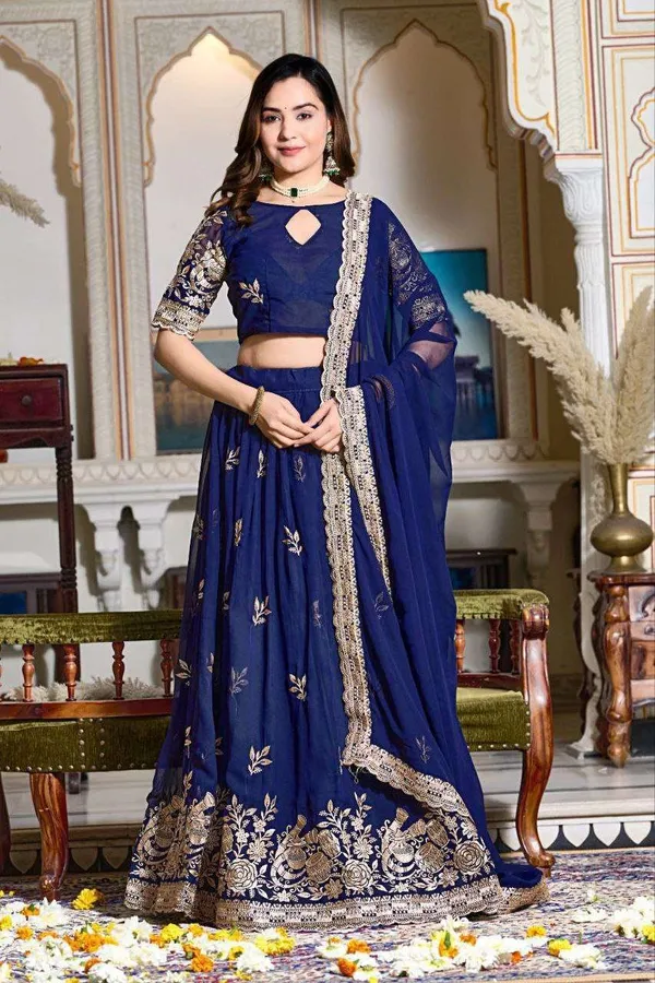 Women_S_Embroidered_Lehenga_Choli_With_Net_Dupatta_Festive_Wedding_Wear_Set