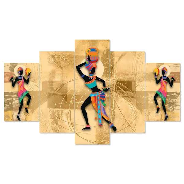 Set_Of_Five_3d_Framed_Paintings
