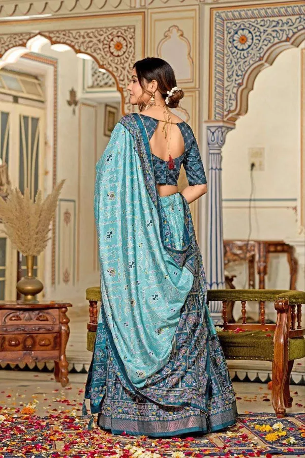 Women_S_Tussar_Silk_Patola_Print_Lehenga_Choli_Dupatta_Set