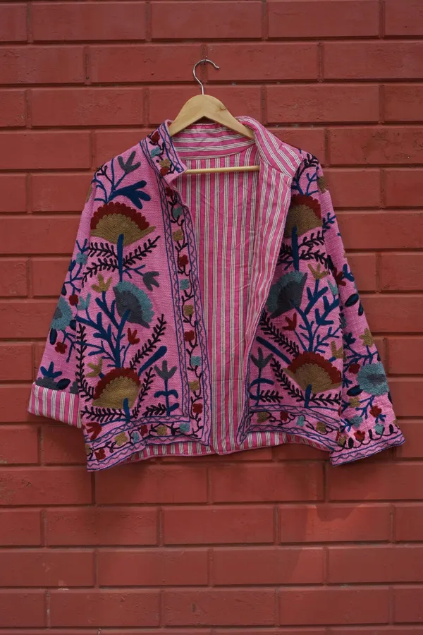 Womens_Pink_Velvet_Embroidered_Jacket_With_Floral_Design