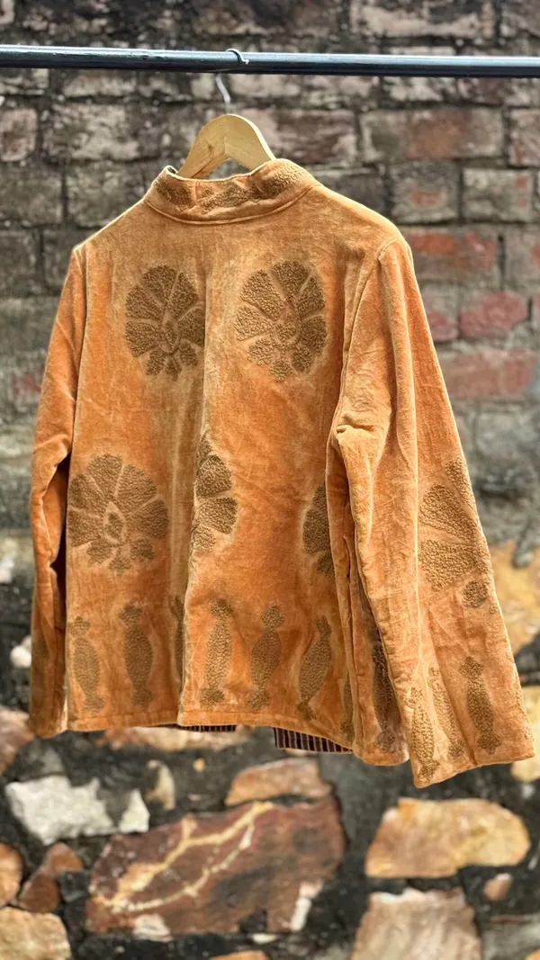 Womens_Gold_Velvet_Embroidered_Jacket_With_Floral_Design