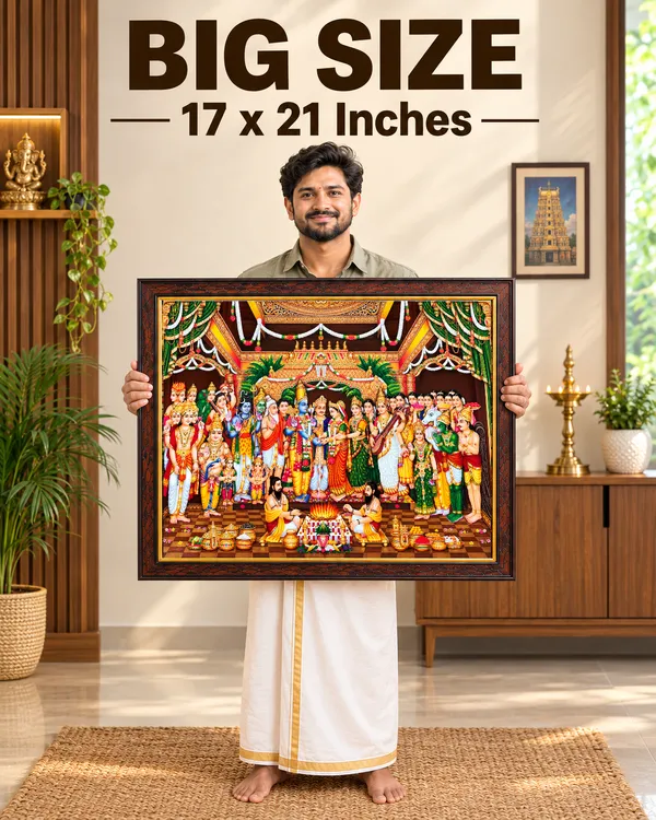 Srinivasa_Kalyanam_wooden_framed_photo