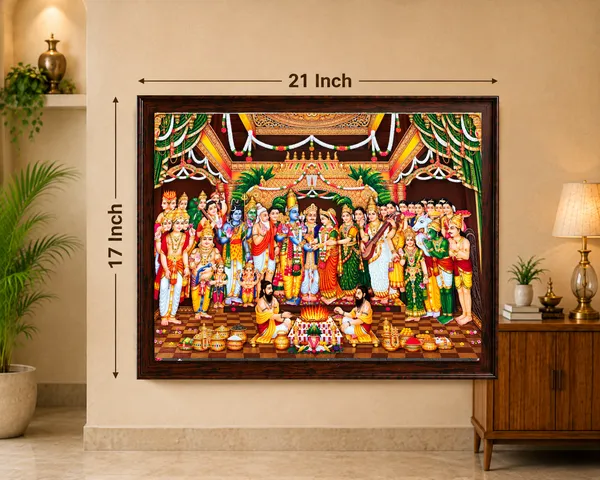 Srinivasa_Kalyanam_wooden_framed_photo