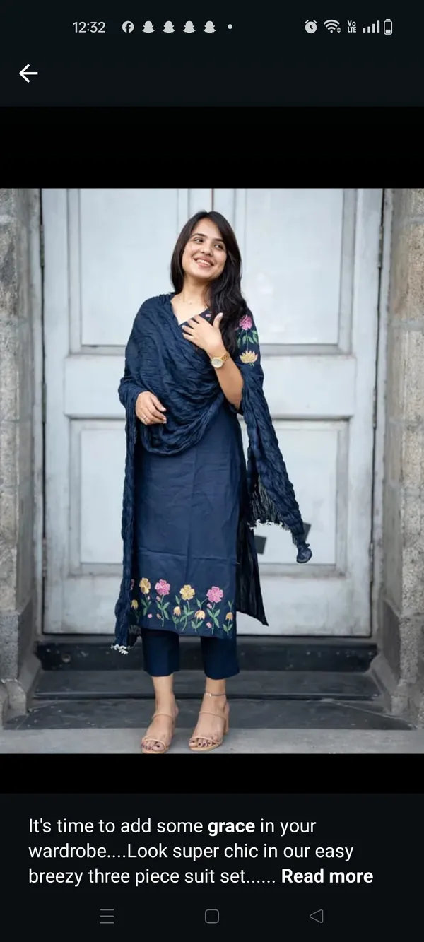 Navy_Embroidered_Three_Piece_Suit_Set_for_Women