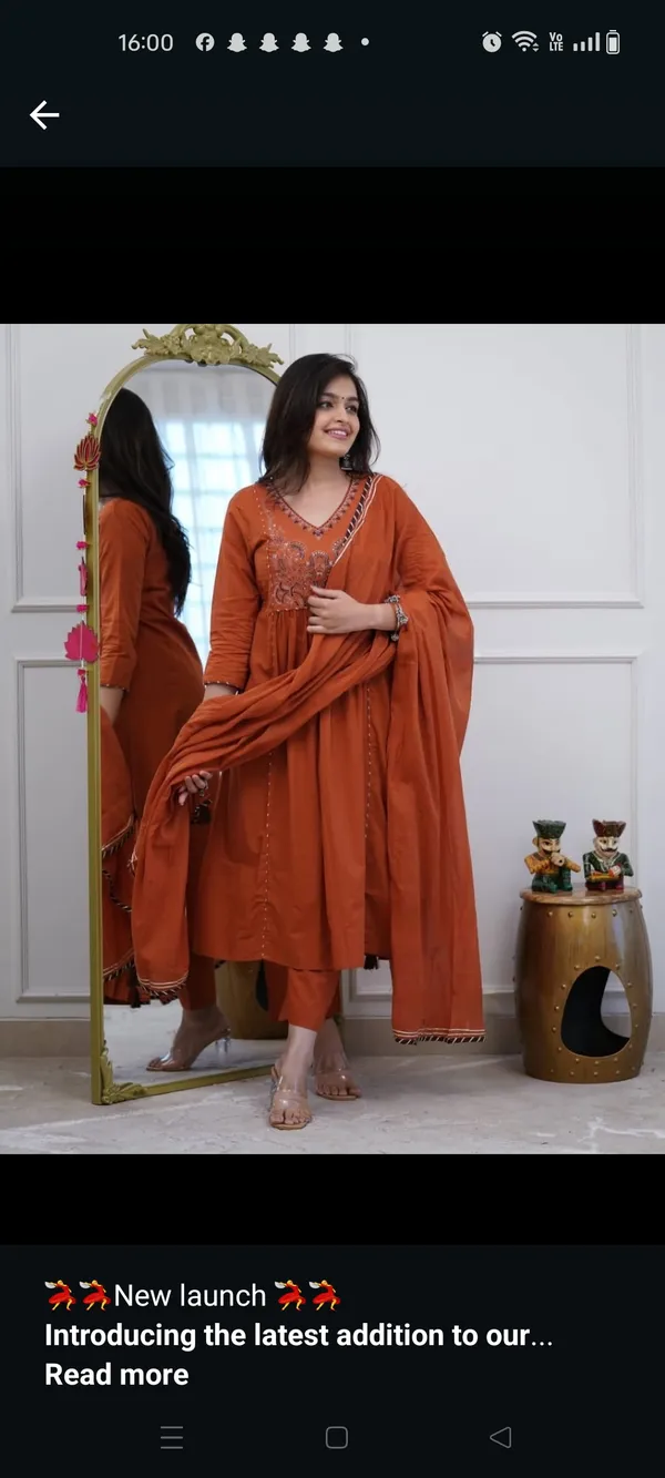 Rust_Embroidered_Straight_Kurta_Set_for_Women