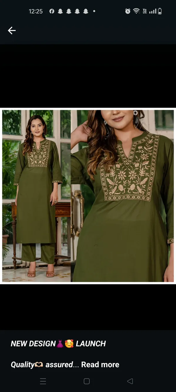Olive_Green_Embroidered_Straight_Kurta_Set_For_Women