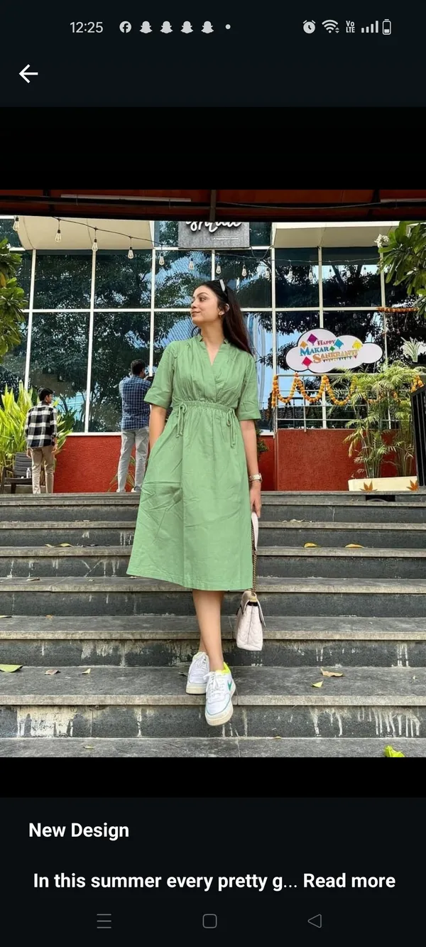 Green_Casual_Midi_Dress_for_Women
