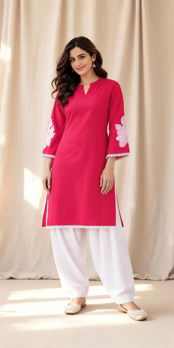 Pink_Cotton_Straight_Embroidered_Kurta_With_Salwar_Set_For_Women