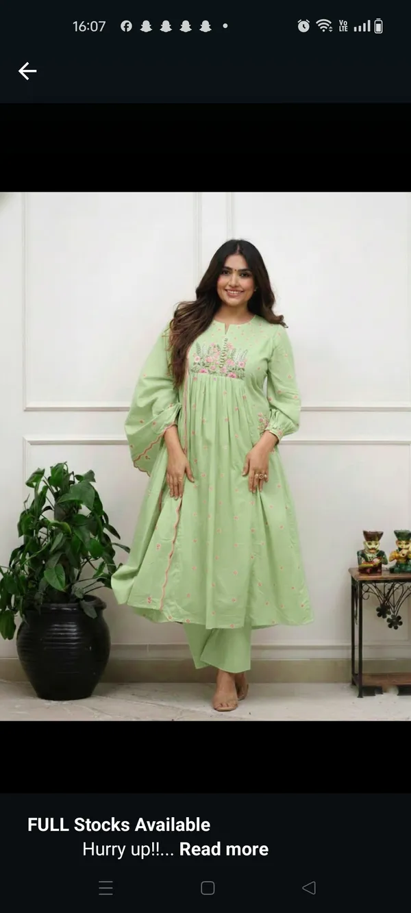 Mint_Green_Anarkali_Kurta_Set_for_Women