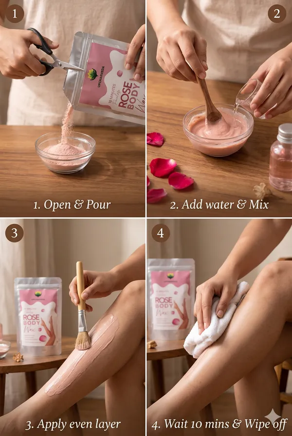 Upcharveda_Rose_Body_Wax_Powder