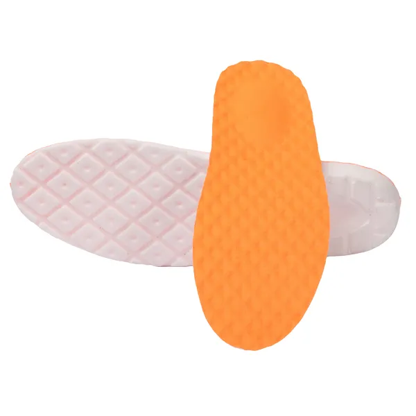 Orange_Textured_Shoe_Insoles_for_Men_And_Women