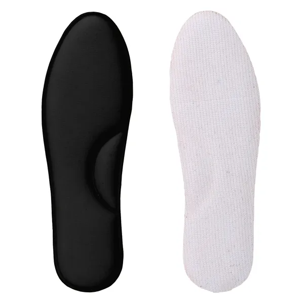 Pu_Foam_Fabric_Arch_Support_Contoured_Shoe_Insoles