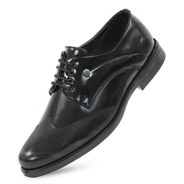 Men_S_Premium_Glossy_Black_Formal_Lace_Up_Shoes_With_Textured_Toe_For_Office_Party_Wear