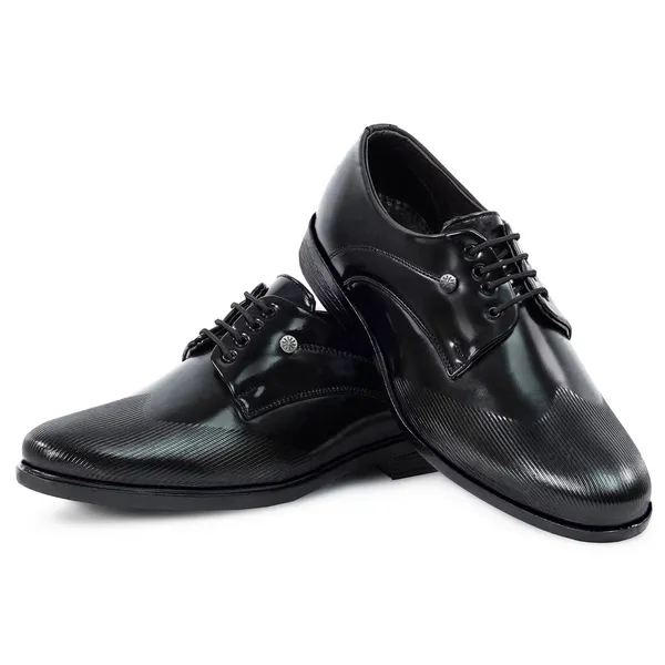 Men_S_Premium_Glossy_Black_Formal_Lace_Up_Shoes_With_Textured_Toe_For_Office_Party_Wear