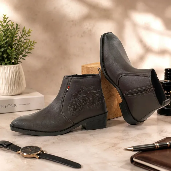 Men_S_Brown_Embossed_Motorcycle_Design_Chelsea_Boots
